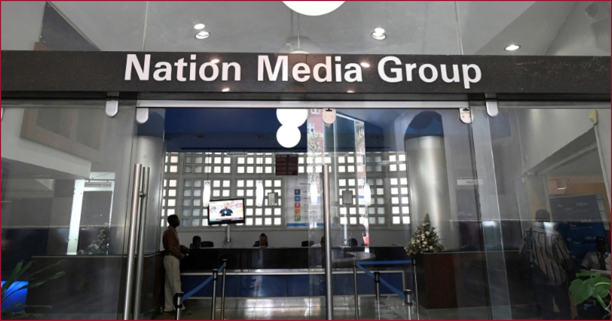 Nation Media Group (NMG) headquarters in Nairobi.